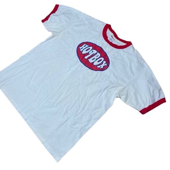 Y2K Hotbox 420 Ringer Shirt XL - Picture 2 of 5